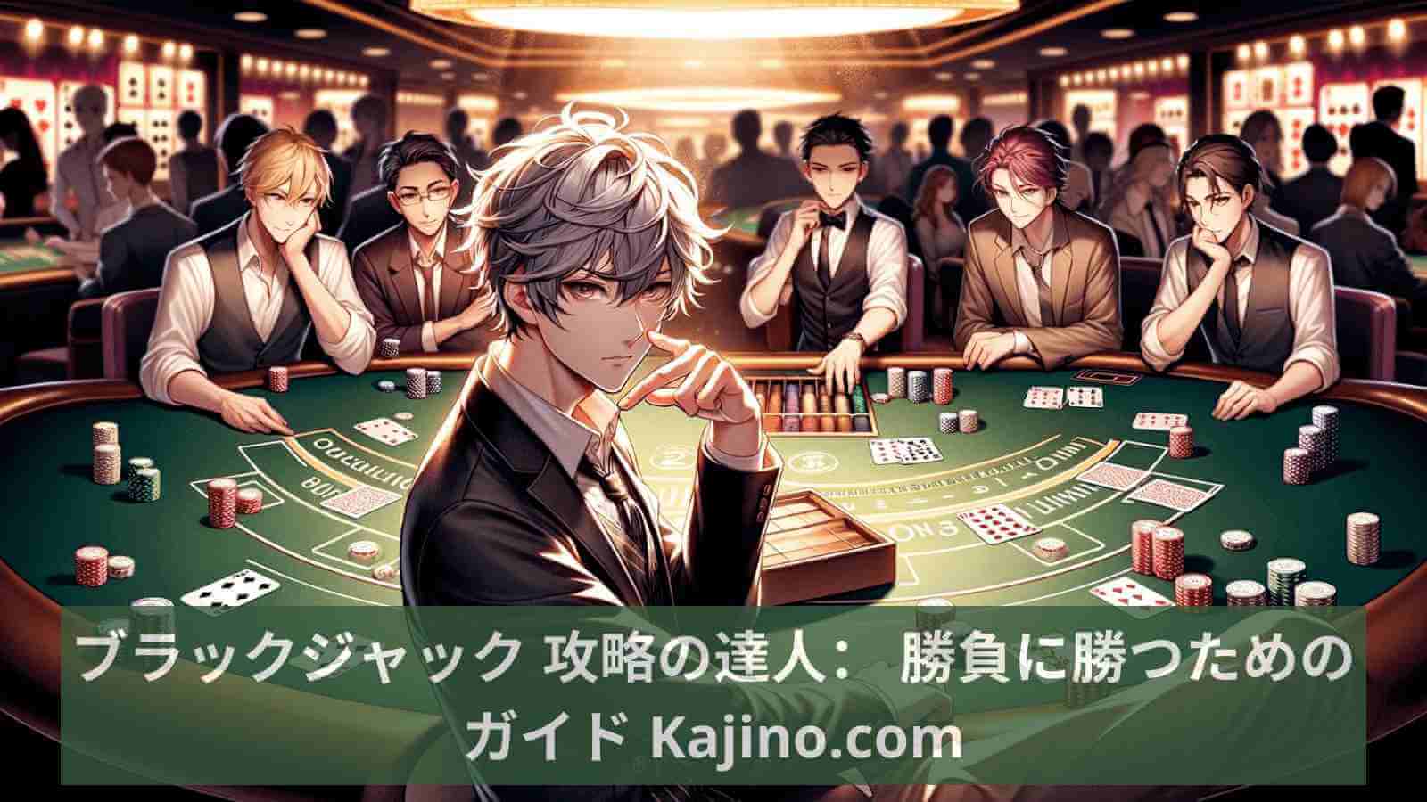 ブラックジャック攻略の達人： 勝負に勝つためのガイド OnlineKajino.com