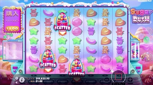 シュガーラッシュ（Sugar Rush) のゲームプレイ