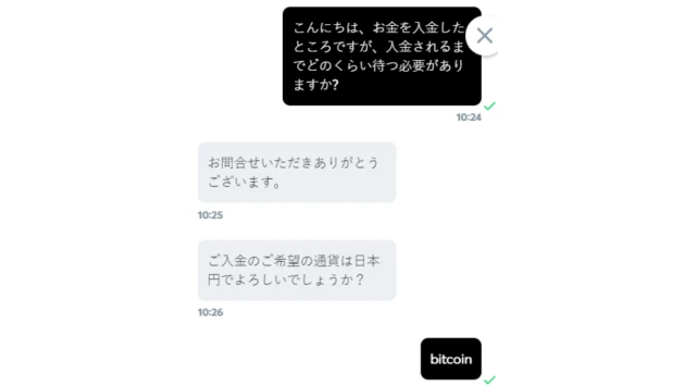 ビットカジノ サポート Screen 9